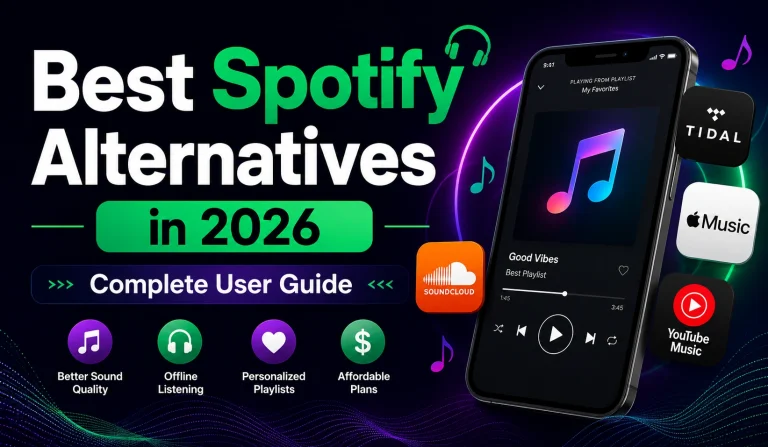 Best Spotify Alternatives in 2026 – Complete User Guide