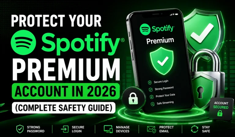Protect Your Spotify Premium Account in 2026 (Complete Safety Guide)