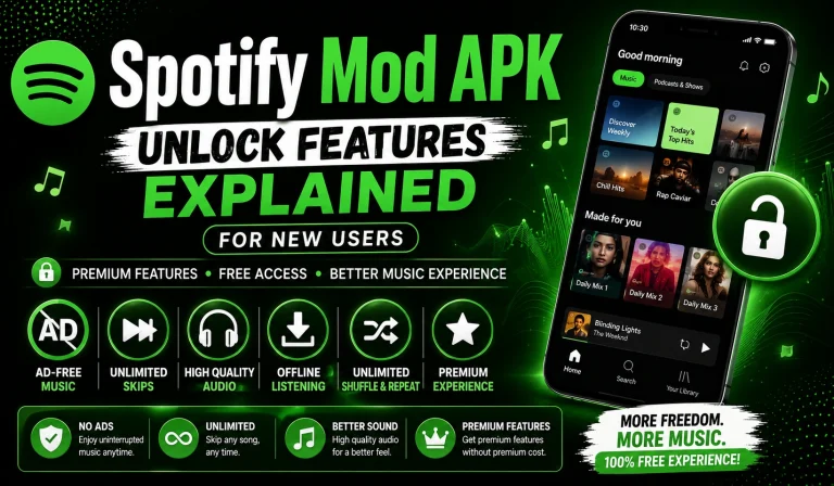 Spotify Mod APK Unlock Features Explained for New Users