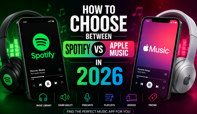 How To Choose Between Spotify and Apple Music in 2026