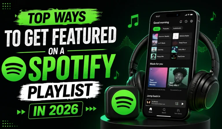Top Ways To Get Featured on a Spotify Playlist in 2026