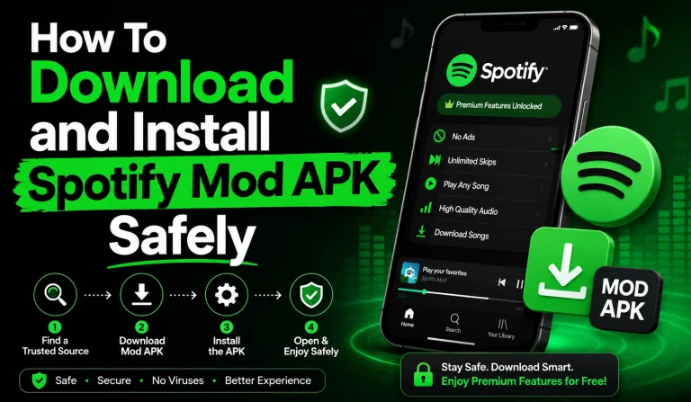 How To Download and Install Spotify Mod APK Safely