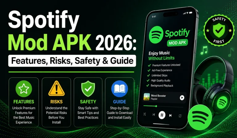 Spotify Mod APK 2026: Features, Risks, Safety & Guide